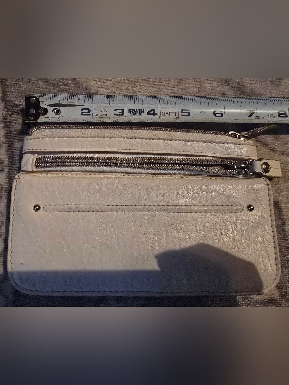 Relic Brand Zippered Wallet With Broken Snap